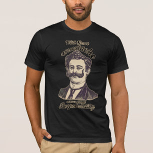 Mit großem Schnurrbart kommt große Verantwortung T-Shirt