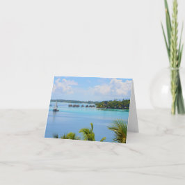 Mit Gruß wegsegeln Karte