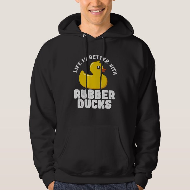 mit Gummienten Hoodie (Vorderseite)