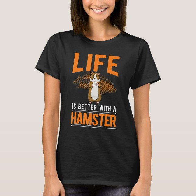 mit Hamster T-Shirt (Vorderseite)