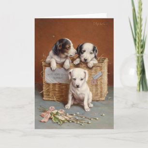 Mit Heaty Guud wünscht   Carl Reichert Karte