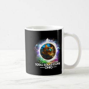 Mit Hemd Totale Sonnenfinsternis Ohio Katze Kaffeetasse