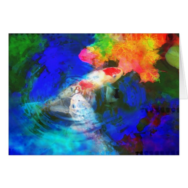 Mit Herbst spielen, Karte (Vorderseite (Horizontal))