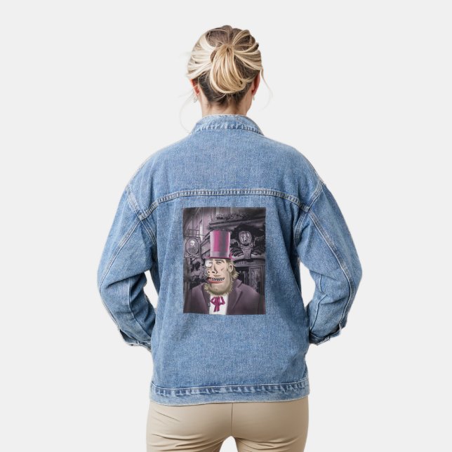 Mit Hyde Women Denim Jacke umgehen (Modell)