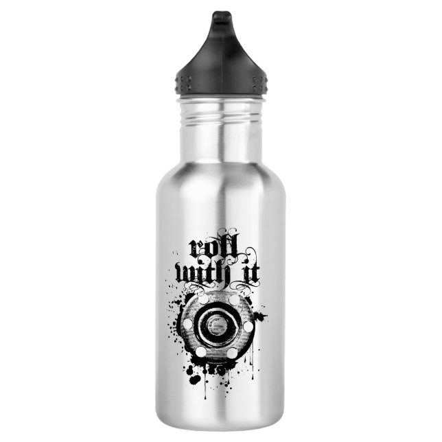 Mit ihm rollen trinkflasche (Rechts)