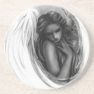 Mit Ihnen jetzt Engels-Untersetzer Untersetzer