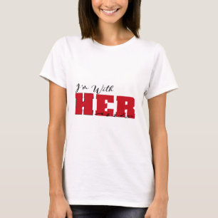 Mit ihr Kamala Wähle für 2024 Präsidentin Kamala-h T-Shirt