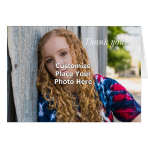 Mit Ihrem Foto dank Ihrer Karte anpassen