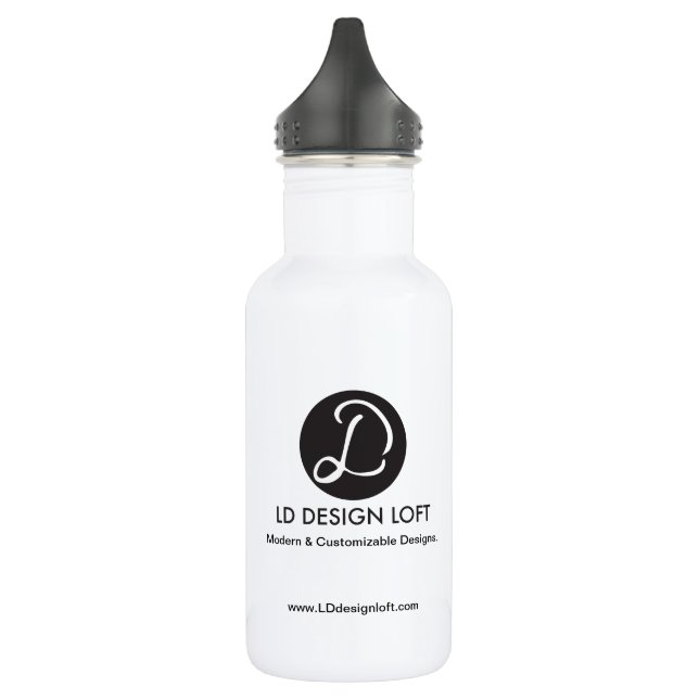 Mit Ihrem Logo hier, Werbeaktion Trinkflasche (Links)