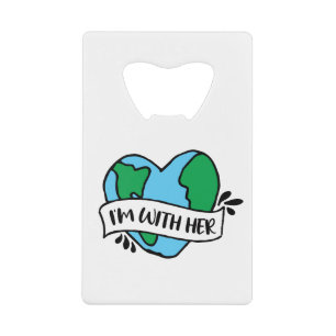 Mit ihrem umweltfreundlichen Icon Happy Earth Clip Geldbeutel Flaschenöffner