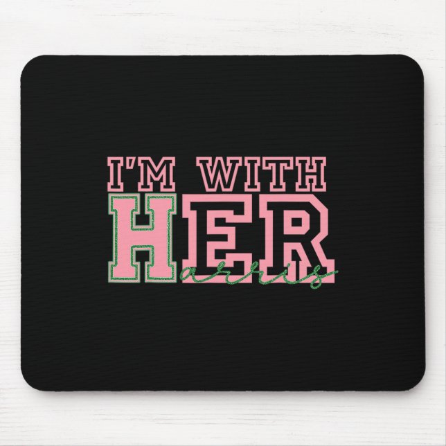 Mit ihrer Kamala-Abstimmung für 2024 Präsident Kam Mousepad (Vorne)