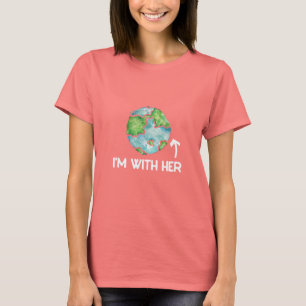 mit ihrer Wissenschaft T-Shirt