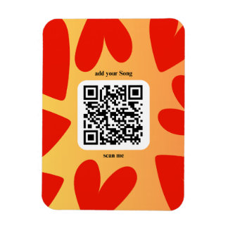 Mit individuellen persönlichen Song per QR-Code Magnet