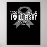 Mit jedem Atemzug werde ich Lungenkrebs bekämpfen