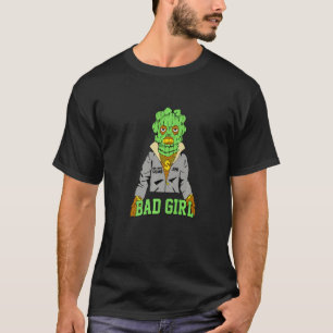 Mit jedem Mittel, das die 50er grünen Girl-Bean pa T-Shirt