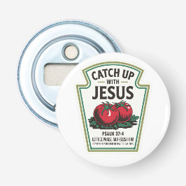 Mit Jesus auf den neuesten Stand kommen Flaschenöffner