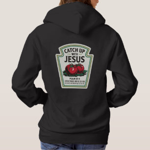Mit Jesus auf den neuesten Stand kommen Hoodie