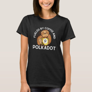 Mit Kaffee und Punkt gespeist, glatter Kryptokrypt T-Shirt