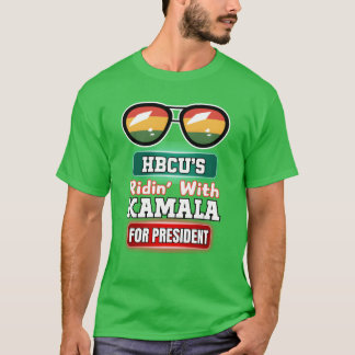 Mit Kamala fahren HBCUs vereint für den Sieg 2024 T-Shirt