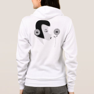 mit Kapuze Damen des Schweiss-Shirts zippered Hoodie