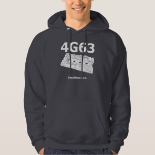mit Kapuze Sweatshirt 4G63 durch BoostGear.com