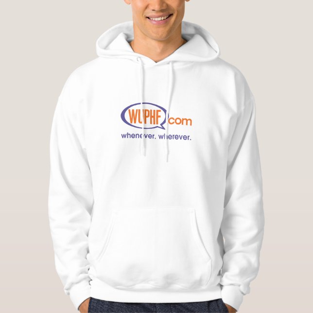 mit Kapuze Sweatshirt WUPHF.com (Vorderseite)
