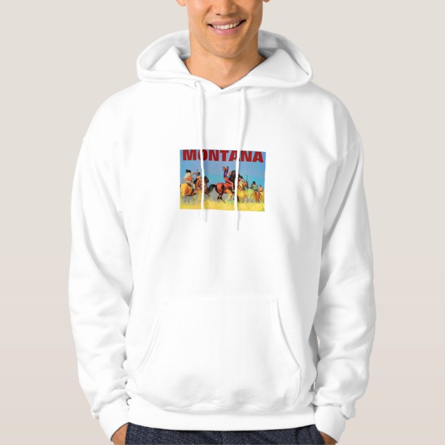 Mit Kapuze T - Shirt Montanas (Vorderseite)