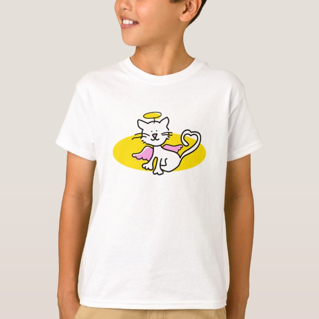 Mit Katze ist das Leben besser T-Shirt (Vorderseite)