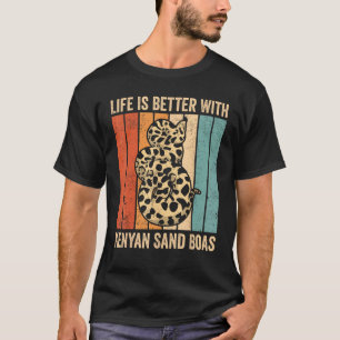 Mit Kenyan Sand Boas Snake Owner T-Shirt