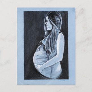 mit Kind - Postkarte