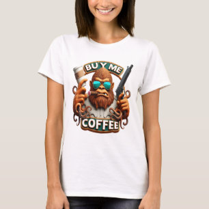 Mit Koffein bewaffneter Affe Kaufen Sie mir einen  T-Shirt