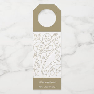 Mit Komplimenten Elegante Geschenke Flasche Hang Flaschenanhänger