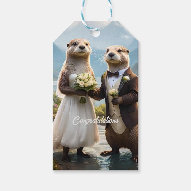 **"Mit Kuss verplombt"*** Geschenkanhänger (Vorderseite)