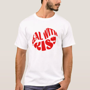 mit Kuss versiegelt T-Shirt