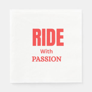 Mit Leidenschaft fahren – Inspirierende Motorrad-T Serviette