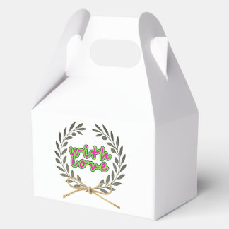 „Mit Liebe“-Anhänger Geschenkschachtel