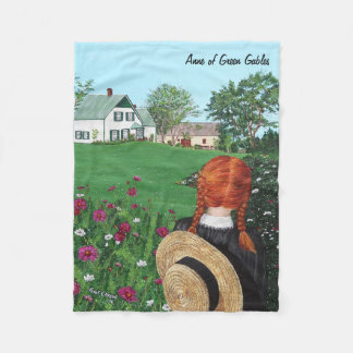 Mit Liebe Anne von Green Gables Blanket Fleecedecke
