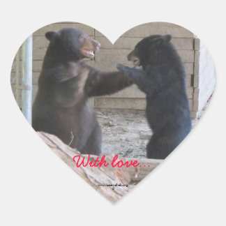 Mit Liebe... Aufkleber