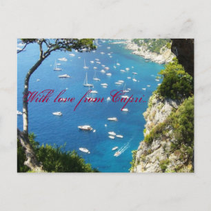 Mit Liebe aus Capri Postkarte