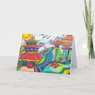 mit Liebe aus Nepal Karte