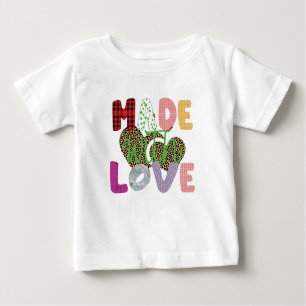 Mit Liebe Baby T - Shirt hergestellt