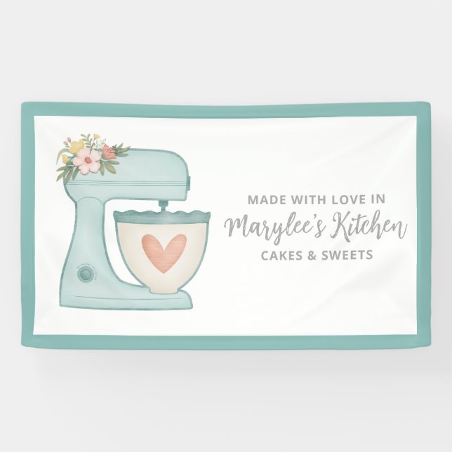 Mit Liebe Bäckerei Konditorei Koch Banner (Horizontal)