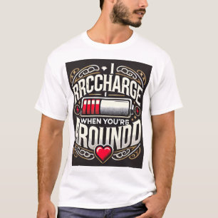 Mit Liebe beladen, wenn ich bei Ihnen 💖 - T - Shi T-Shirt