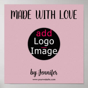 Mit Liebe Berufliche Dusty Rose rosa Poster