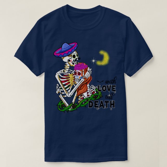 mit Liebe bis zum Tod T-Shirt (Design vorne)