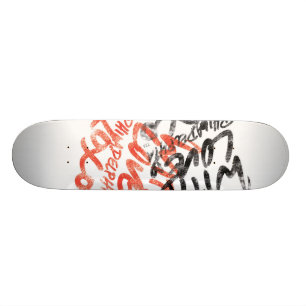 "Mit Liebe" Briefmarke Skateboard