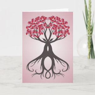Mit Liebe Card wachsen Karte