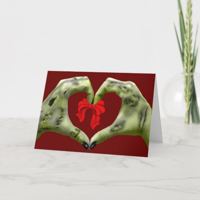 Mit Liebe Feiertagskarte (Vorderseite)