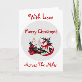 Mit Liebe ~ frohe Weihnachten ~ über den Meilen