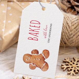 Mit Liebe Gebacken Frohe Weihnachten Geschenkanh Geschenkanhänger